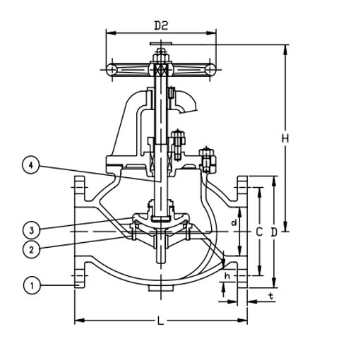 Reference drawing for JIS F7305 Cast Iron Globe Valve.jpg Reference drawing for JIS F7305 Cast Iron Globe Valve.jpg