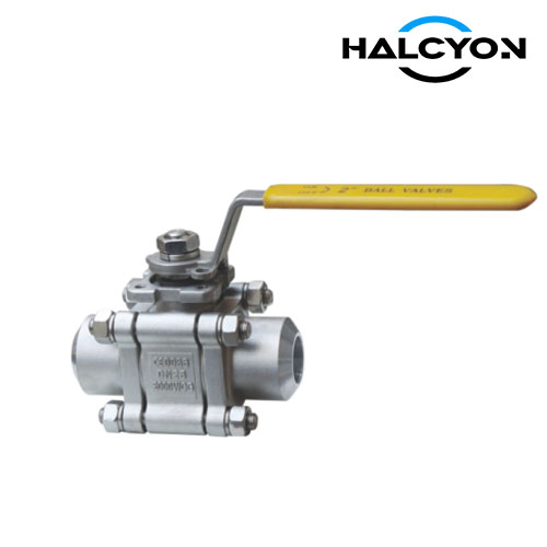 2000 WOG 3PC Die Forged Ball Valve