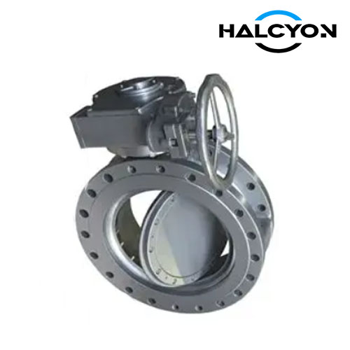 150/300/600/900lb API Triple eccentric Butterfly Valve 